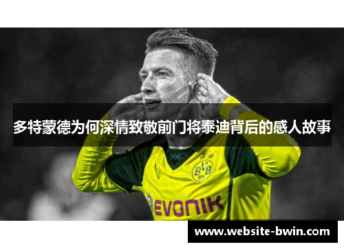 多特蒙德为何深情致敬前门将泰迪背后的感人故事